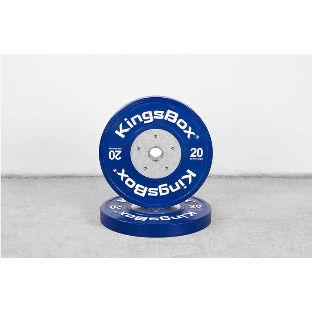 KingsBox Competition Bumper Plates - 10 KG / 15 KG / 20 KG / 25 KG Bumper plates 2 x 20 kg