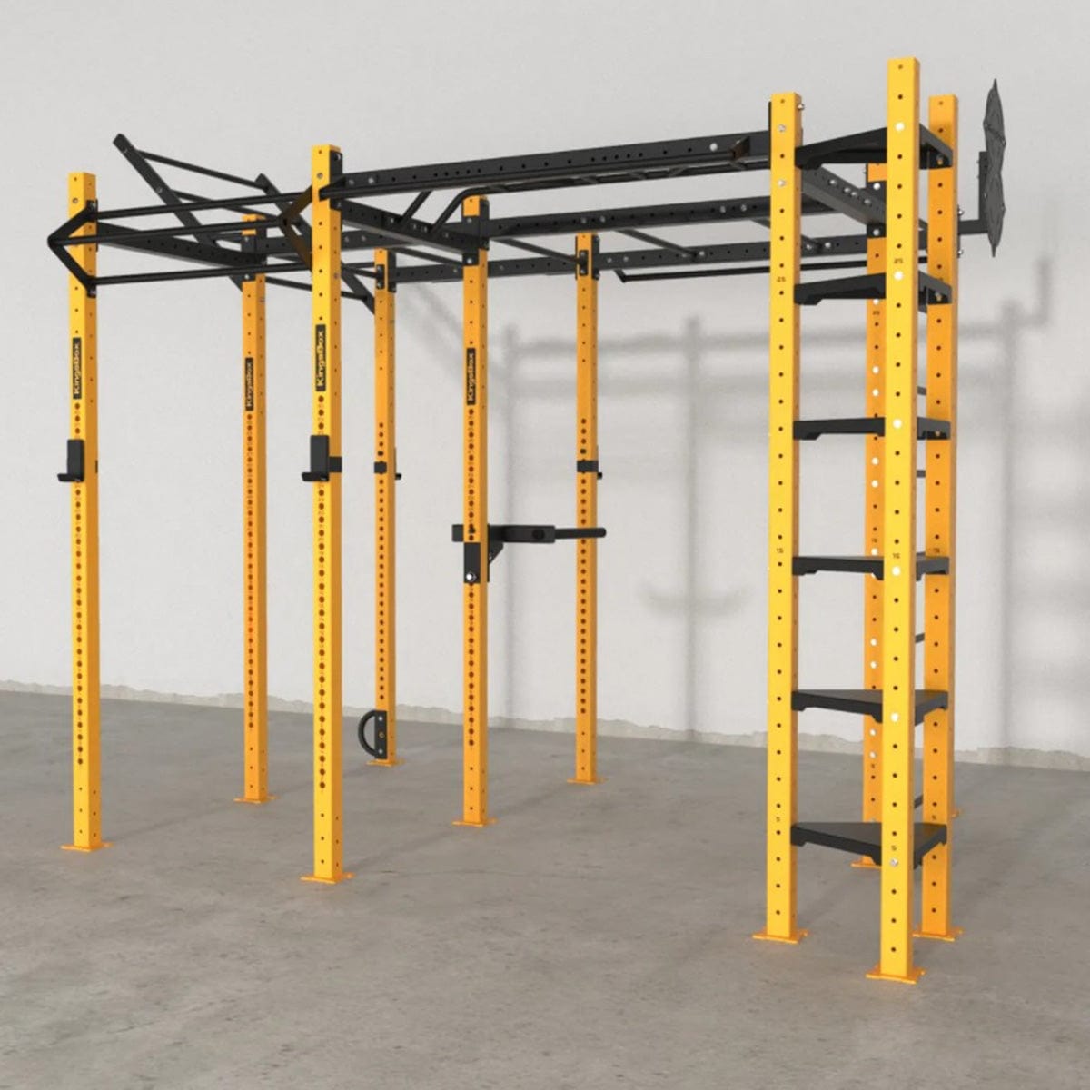 KingsBox Mighty Functional Station Vrijstaande rigs Geel