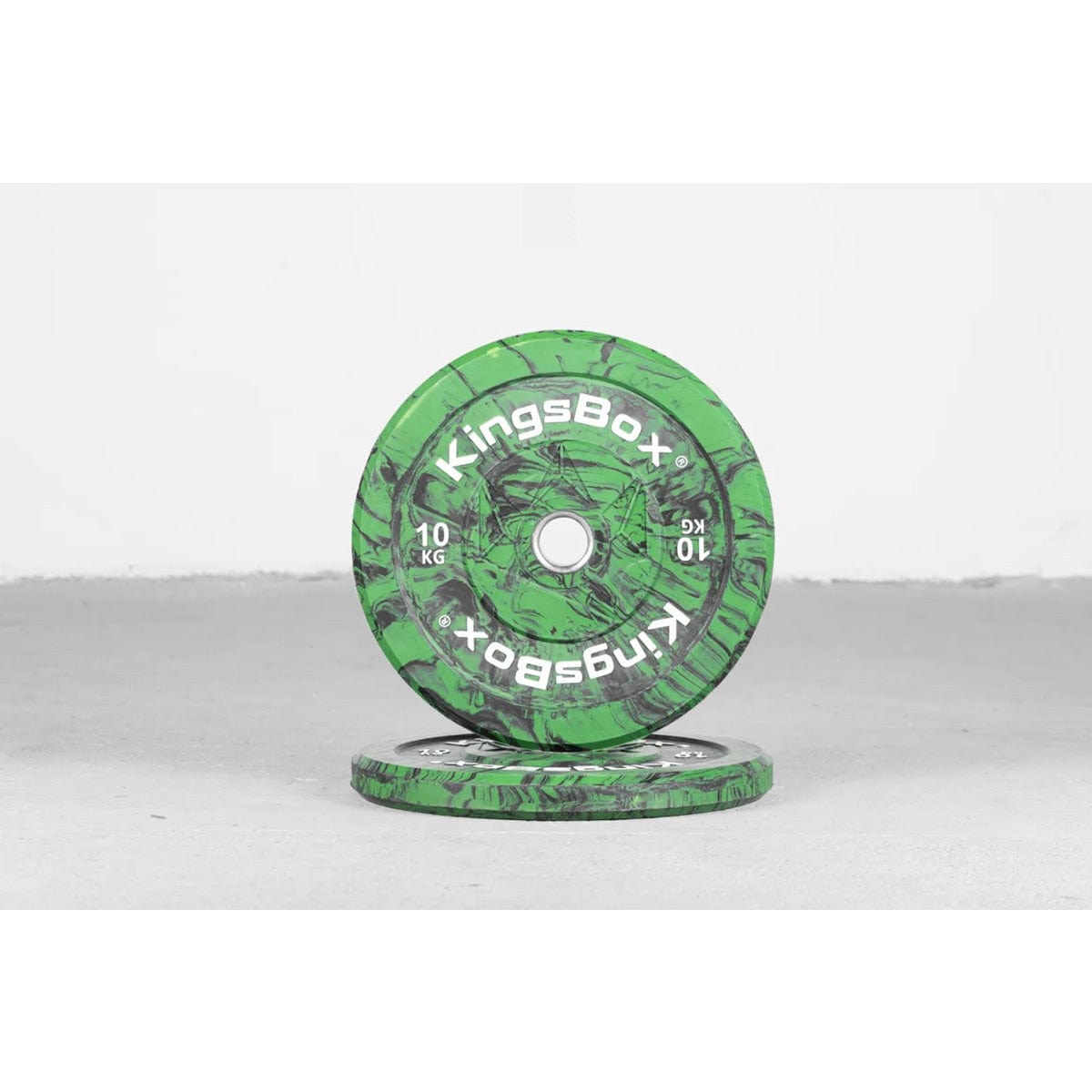 KingsBox Royal Color Flow Bumper Plates - 5 KG / 10 KG / 15 KG / 20 KG / 25 KG Bumper plates 2 x 10 kg