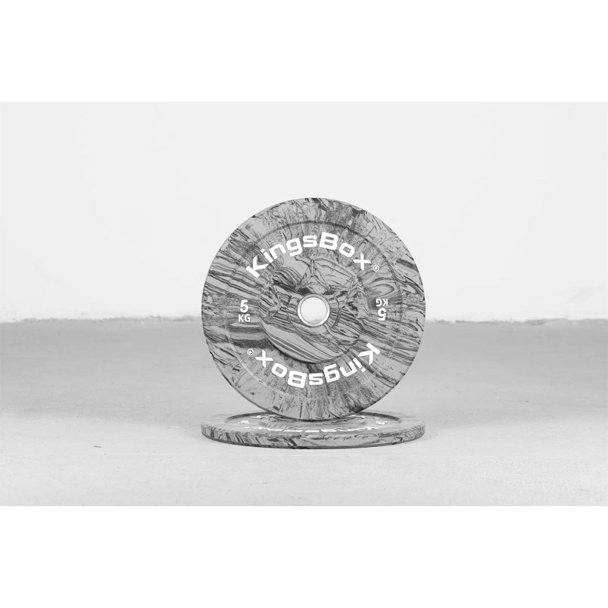 KingsBox Royal Color Flow Bumper Plates - 5 KG / 10 KG / 15 KG / 20 KG / 25 KG Bumper plates 2 x 5 kg