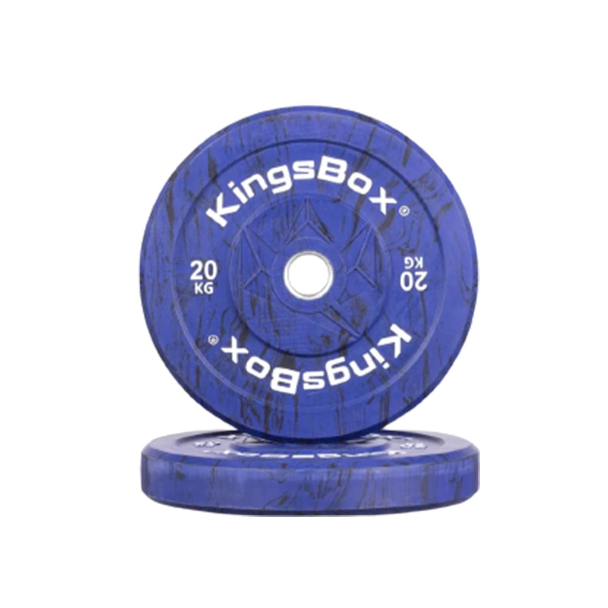 KingsBox Royal Color Flow Bumper Plates - 5 KG / 10 KG / 15 KG / 20 KG / 25 KG Bumper plates