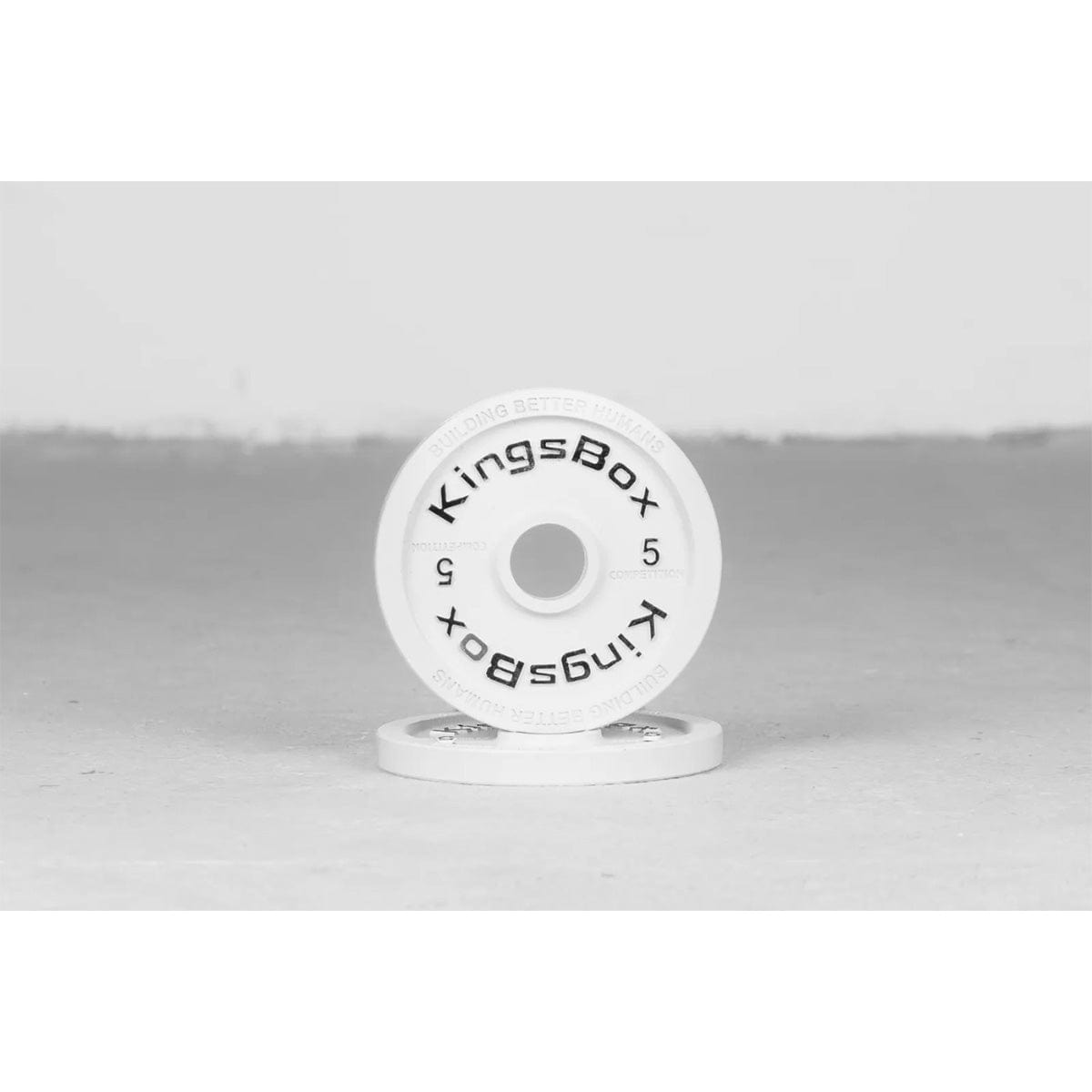 KingsBox Powerlifting Calibrated Steel Plates - 5 KG / 10 KG / 15 KG / 20 KG / 25 KG Steel plates 2 x 5 kg