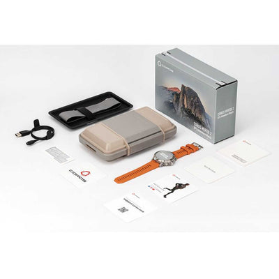 Coros Vertix 2 - Montre GPS Sport & Aventure Premium / Montre Multisport - Obsidienne