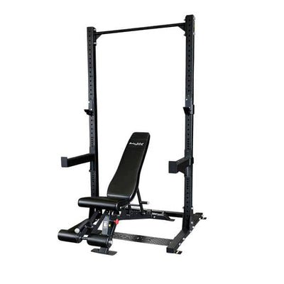 Half Rack met verstelbare fitness bench - Body-Solid SPR500P2 Pakket Half rack