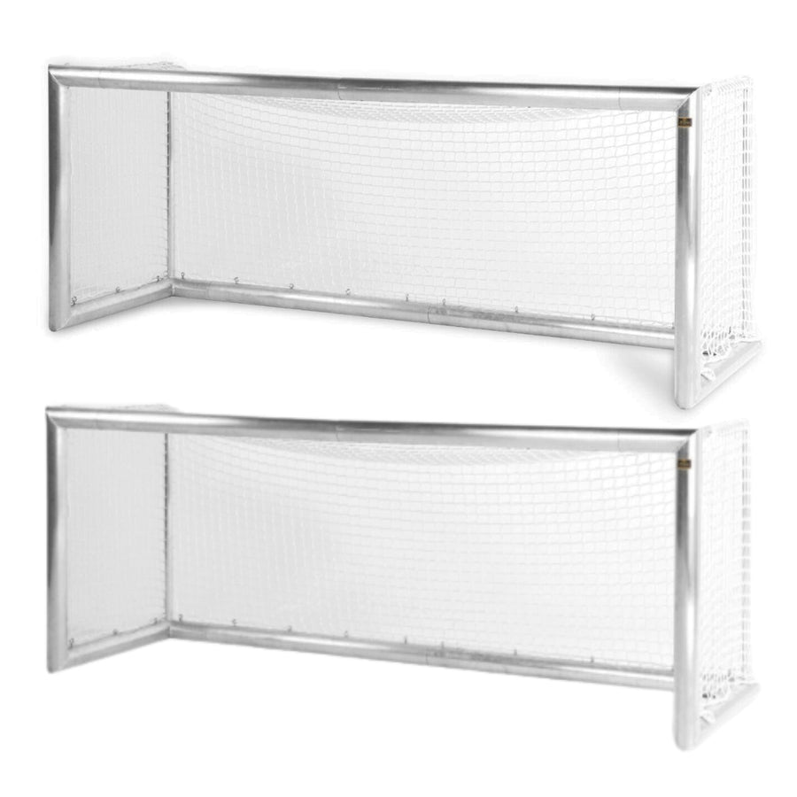 Avyna Aluminium Pro Goal 250 x 100 cm - incl. net - set van twee voetbaldoeltjes