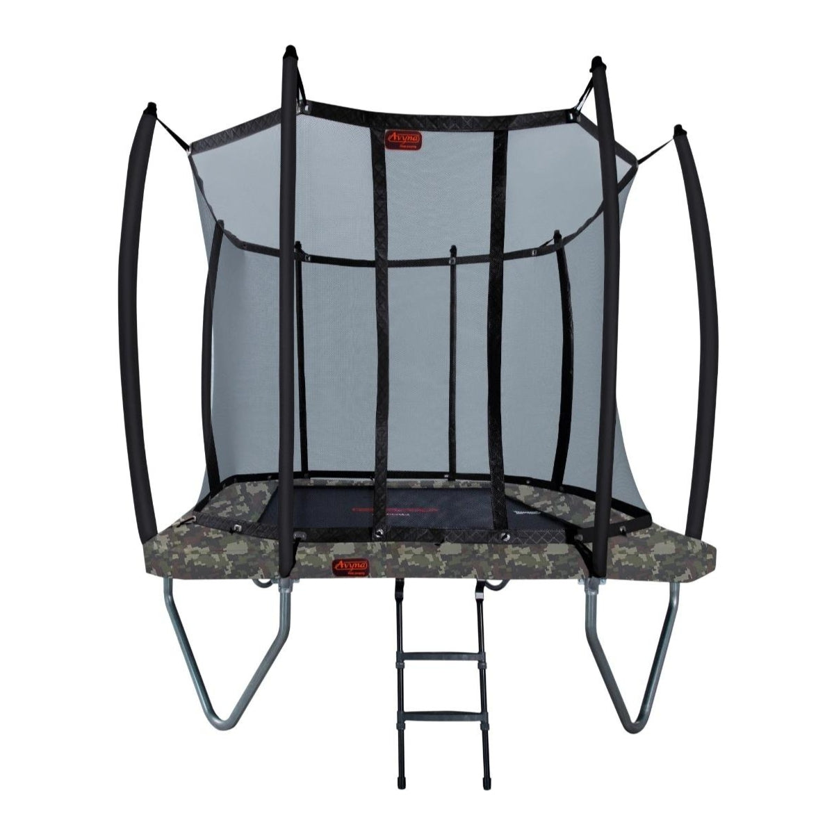 Avyna Pro-Line opbouw trampoline rechthoekig 380x255 (238) met net - 3 kleuren - met gratis afdekhoes