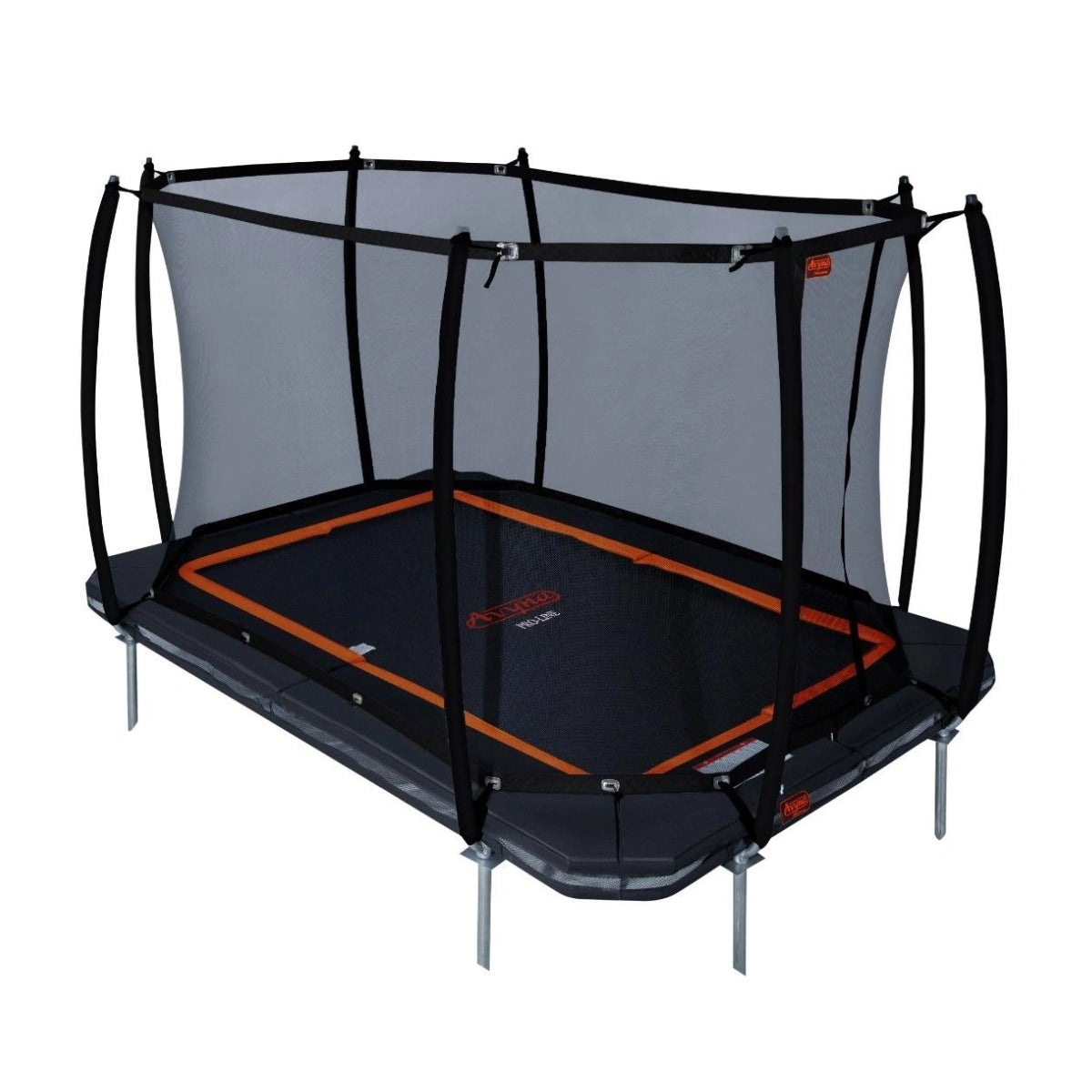 Avyna Pro-Line InGround trampoline 305 x 225 cm (223) met veiligheidsnet - 4 kleuren