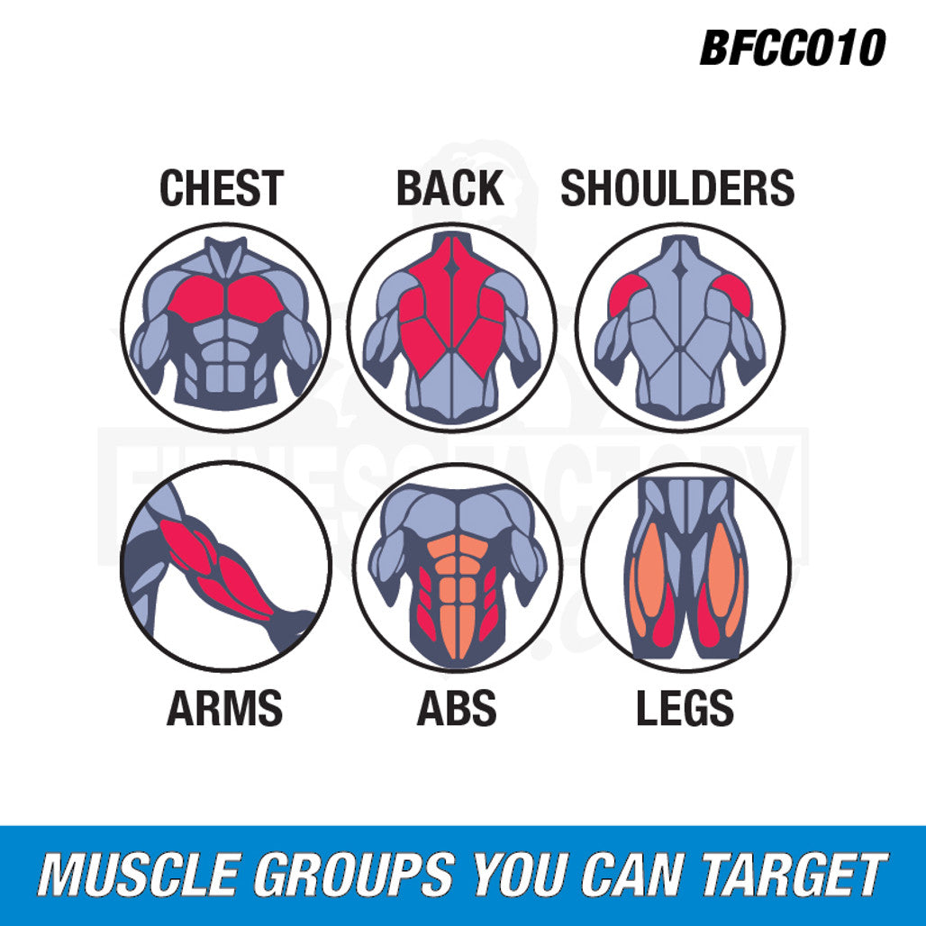 Best Fitness BFCCO10 Cable Crossover - Plate loaded