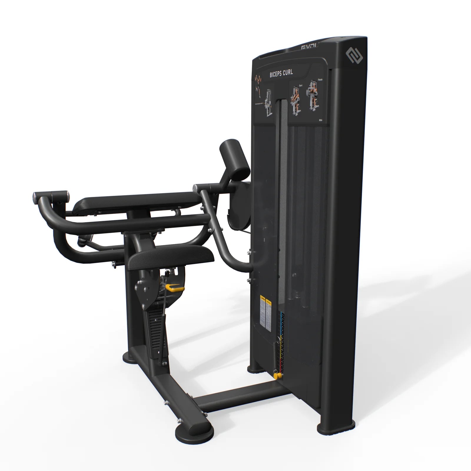 Machine à biceps - Evolve Fitness Ultra Series SC-UL-060 à charge guidée
