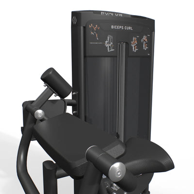 Biceps Curl Machine - Evolve Fitness Ultra Series SC-UL-060 Selectorized