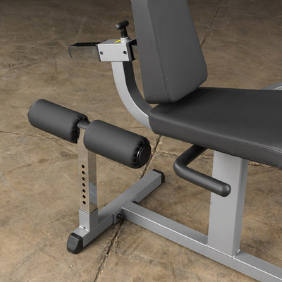 Leg Extension & Curl Machine - Body-Solid GCEC340(B) - Plate loaded