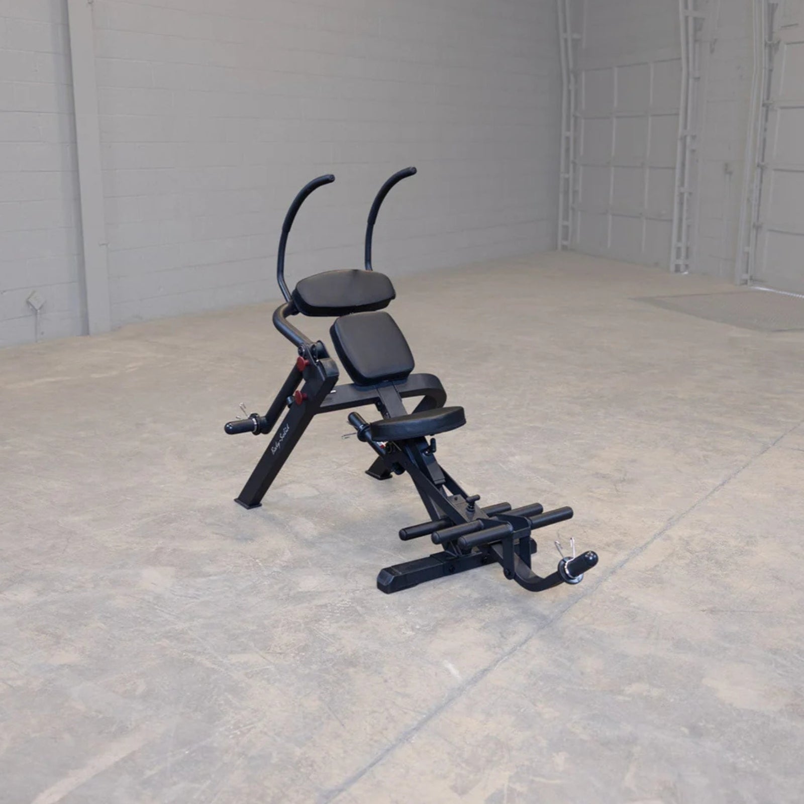 Buikspierbank - Body-Solid GAB300B Plate Loaded Ab Crunch