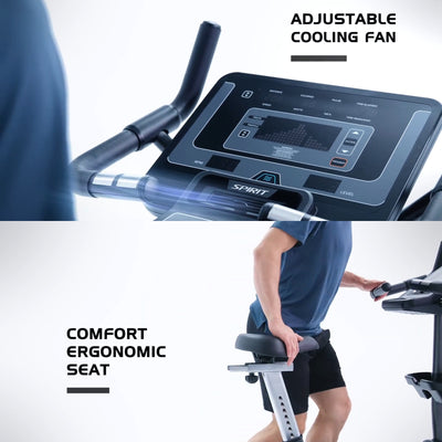Spirit Fitness CU800+ hometrainer - Gratis montage aan huis