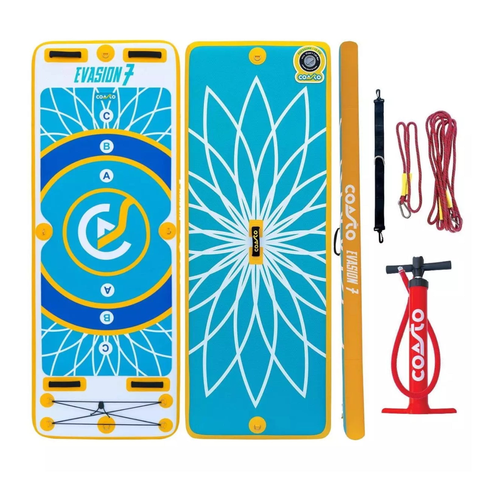 Coasto Evasion 7 - Mat voor aquafitness in het water