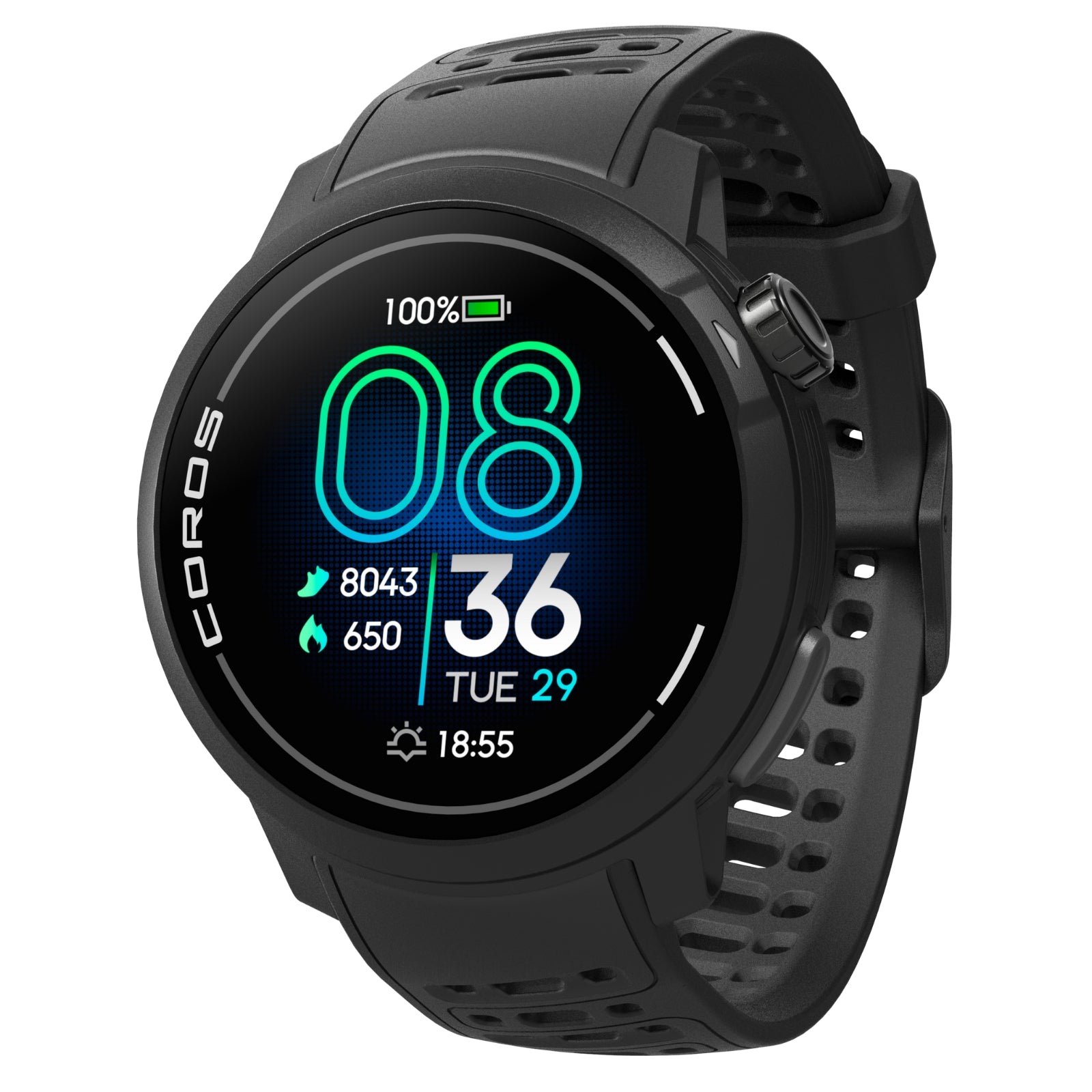 Coros PACE Pro Zwart (AMOLED) - GPS Sport & Adventure Watch / Multisporthorloge