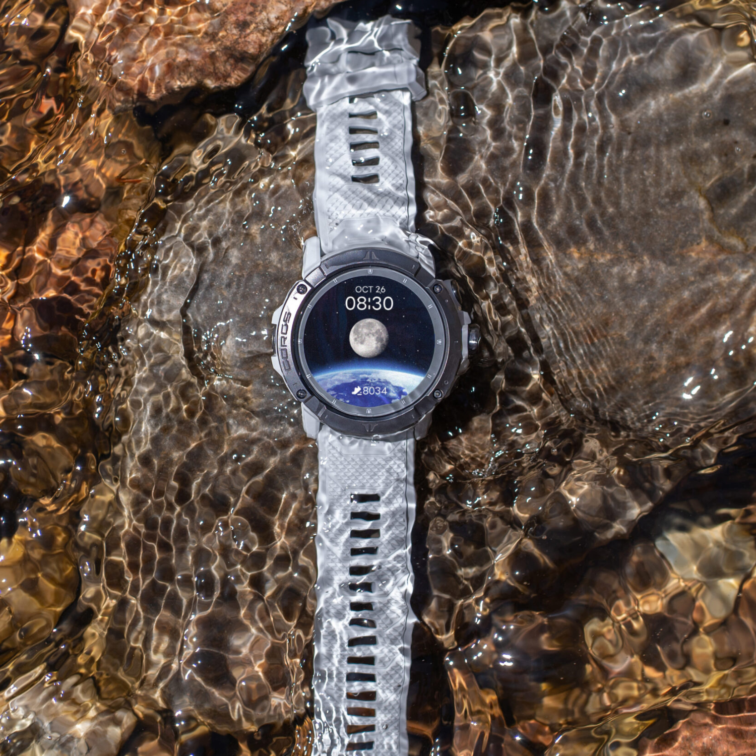 Coros Vertix 2S Moon Grey - Premium GPS Sport & Adventure Watch / Multisporthorloge