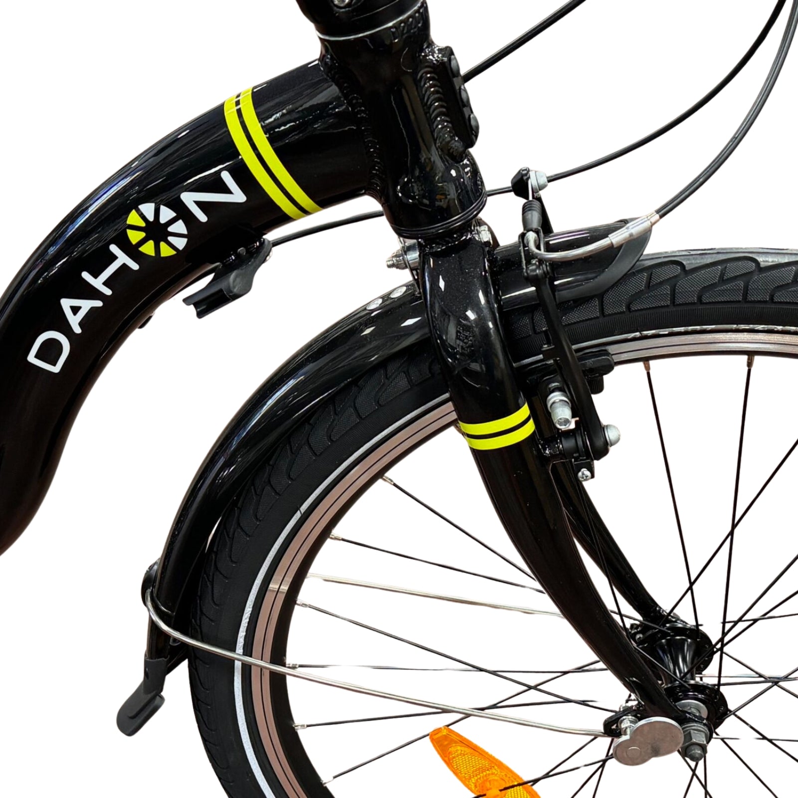 Vouwfiets - Dahon Briza D8 24" - Obsidian / Zwart - 8-speed derailleur - V brakes