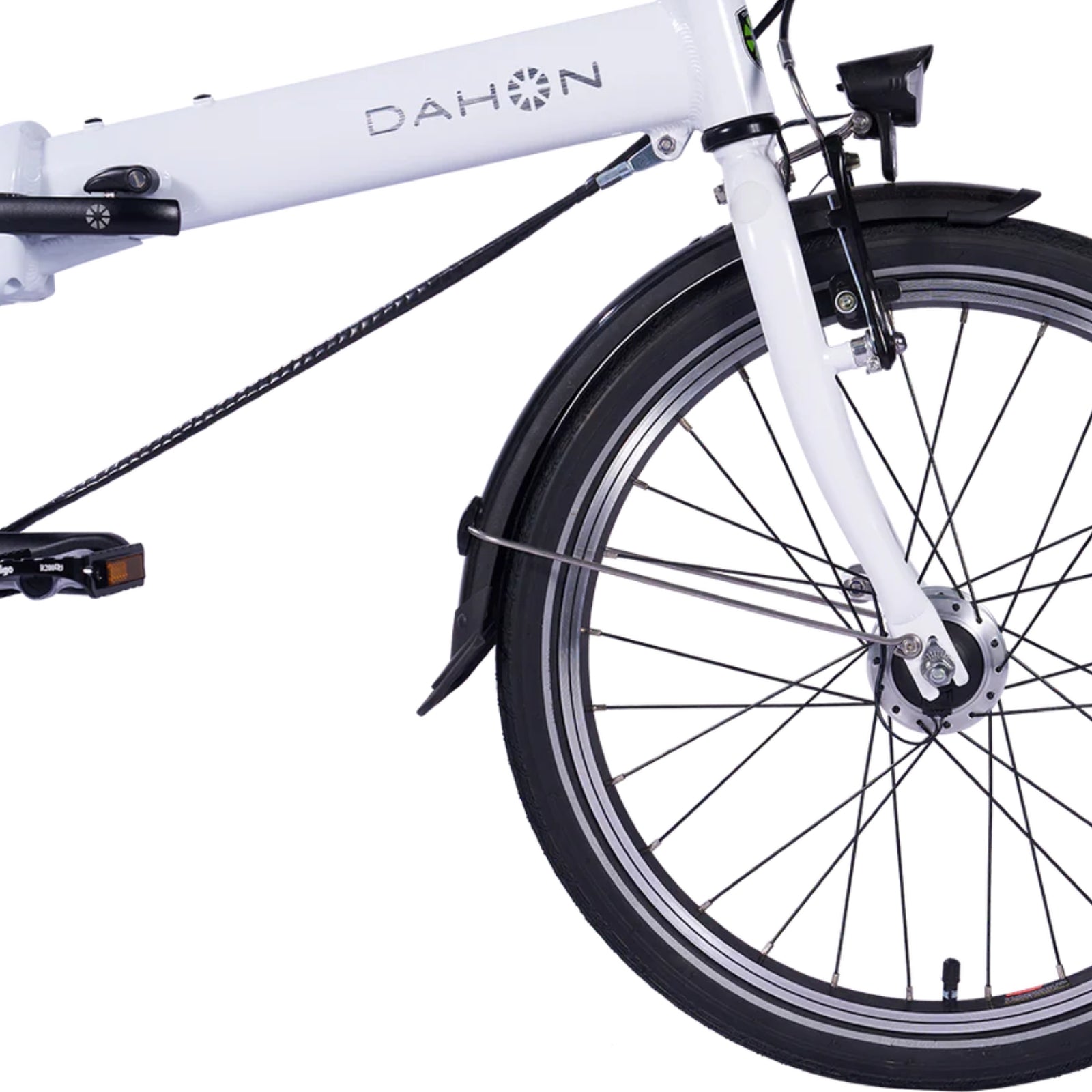 Vouwfiets - Dahon Hit i3 20“ - Wit - 3-speed derailleur