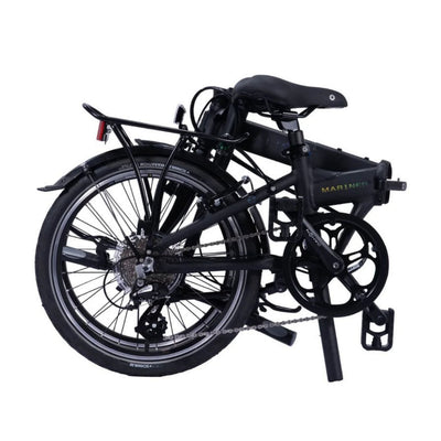 Vouwfiets - Dahon Mariner D8 20" - Jet Black  - 8-speed derailleur - schijfremmen