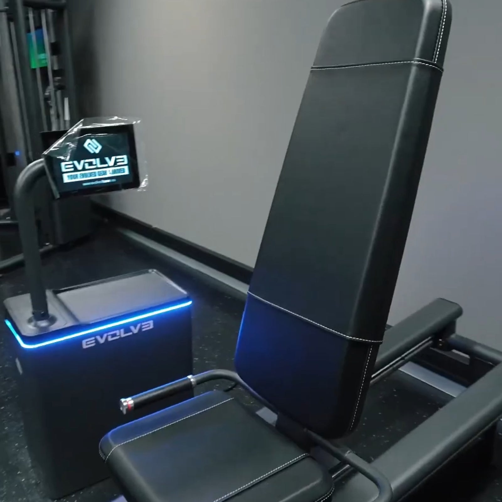 Digital Seated Leg Press Machine - Evolve Fitness Digital Strength DS-411 Selectorized