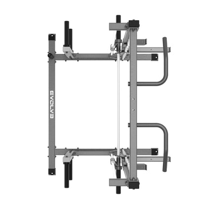 Half Rack & Smith Machine - Evolve Fitness Econ Series PL-EC-230 Plate Loaded