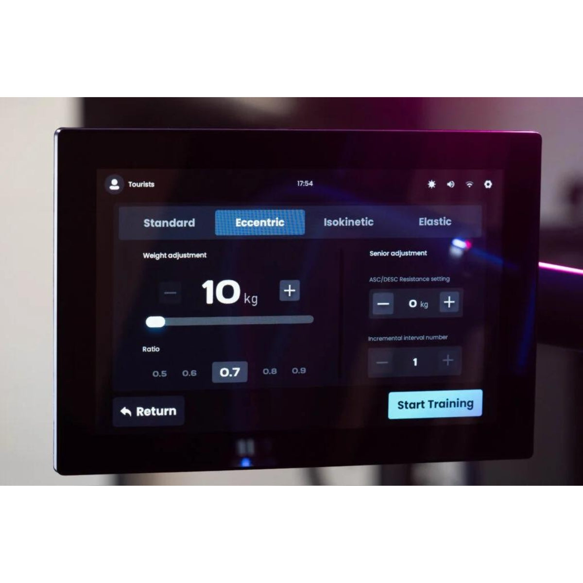 Appareil numérique d'adduction et d'abduction de la hanche - Evolve Fitness Digital Strength DS-416 à charge guidée