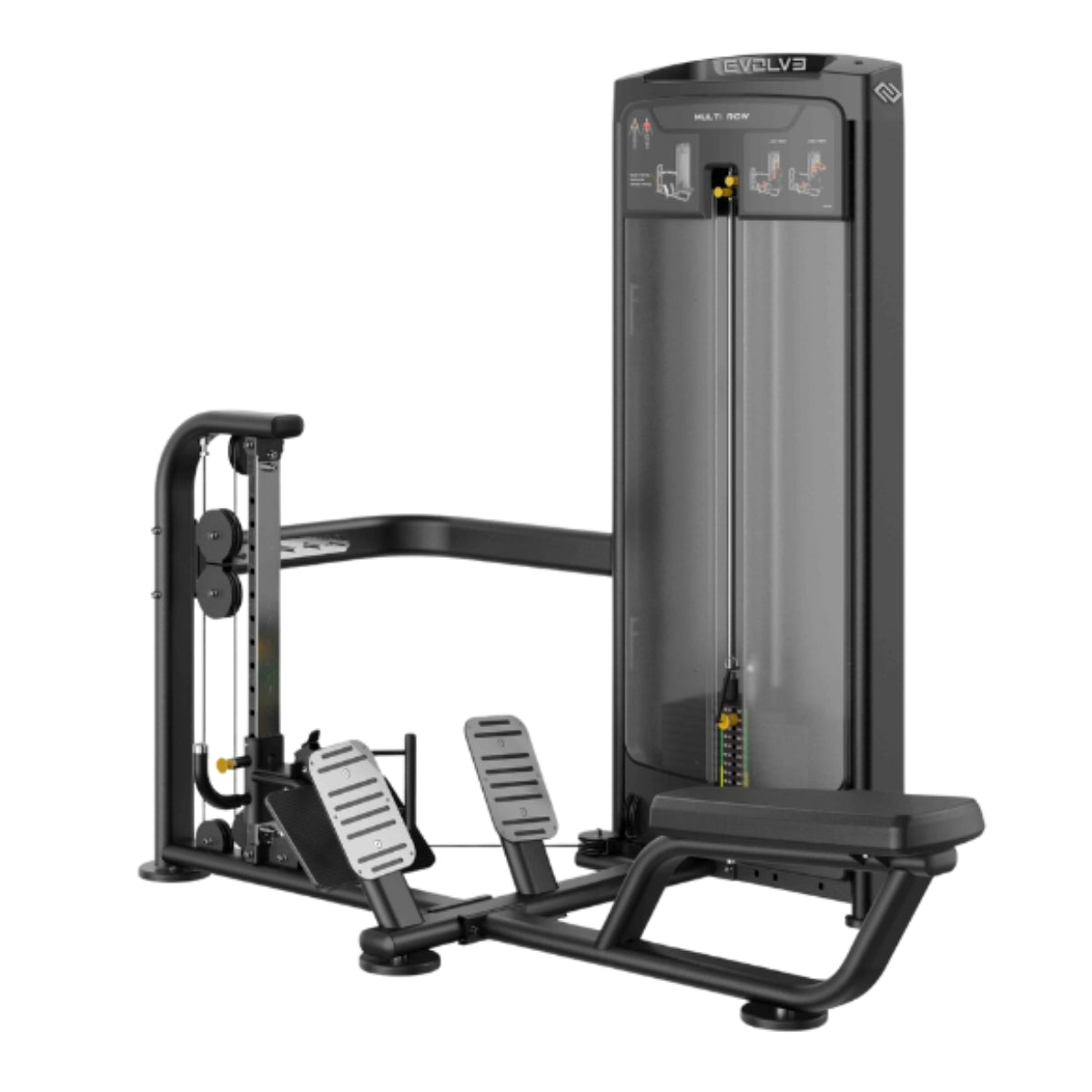 Machine à rames multiples - Evolve Fitness Ultra Series SC-UL-050 à sélection de vitesse