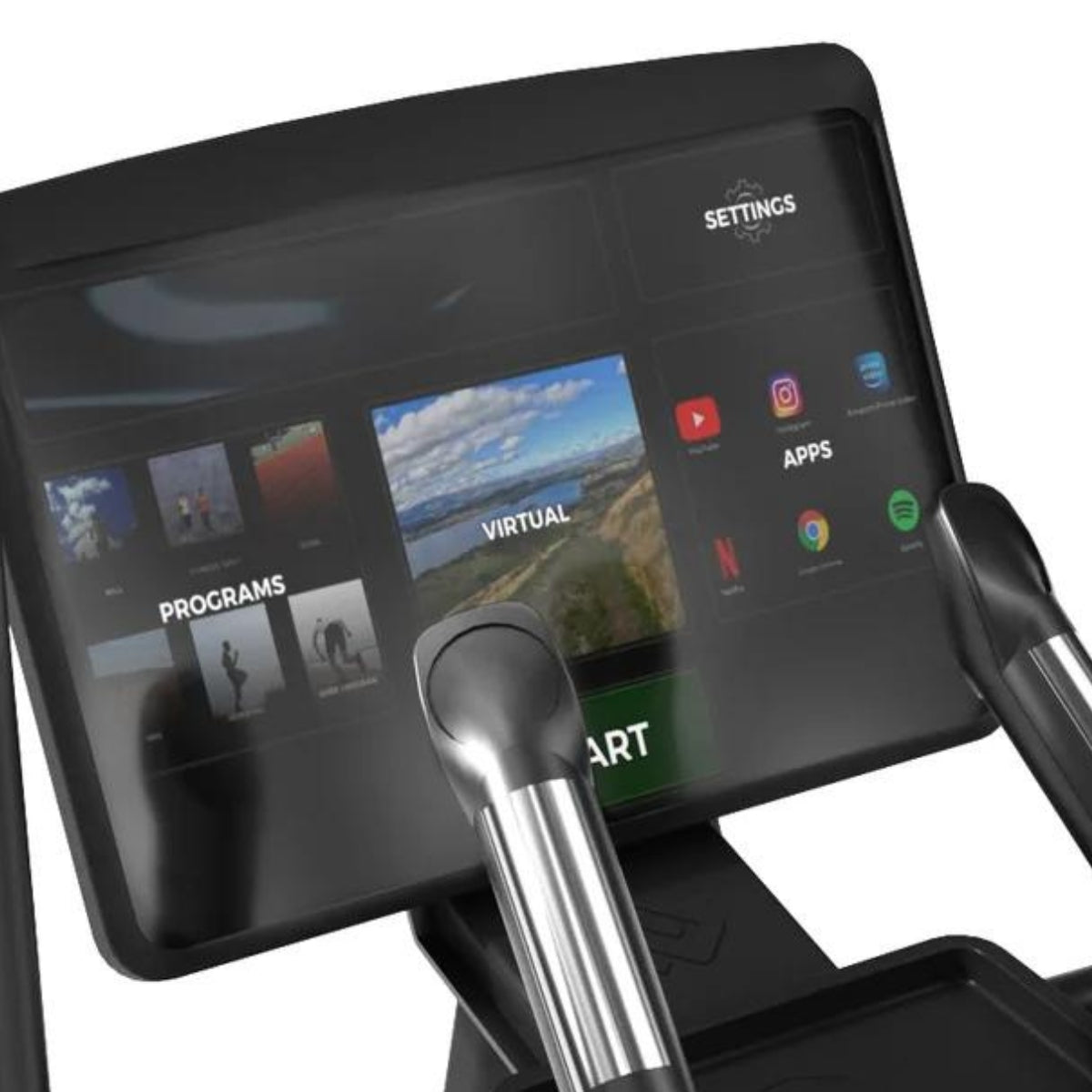 Professionele crosstrainer met luxe entertainment console - Evolve Fitness Ultra Series ET-UL-156