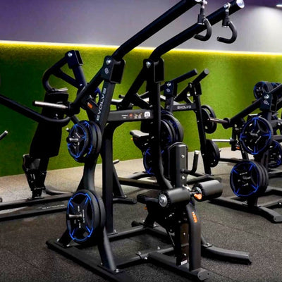 Dynamic High Row Machine - Evolve Fitness Ultra Series UL-290 Plate Loaded