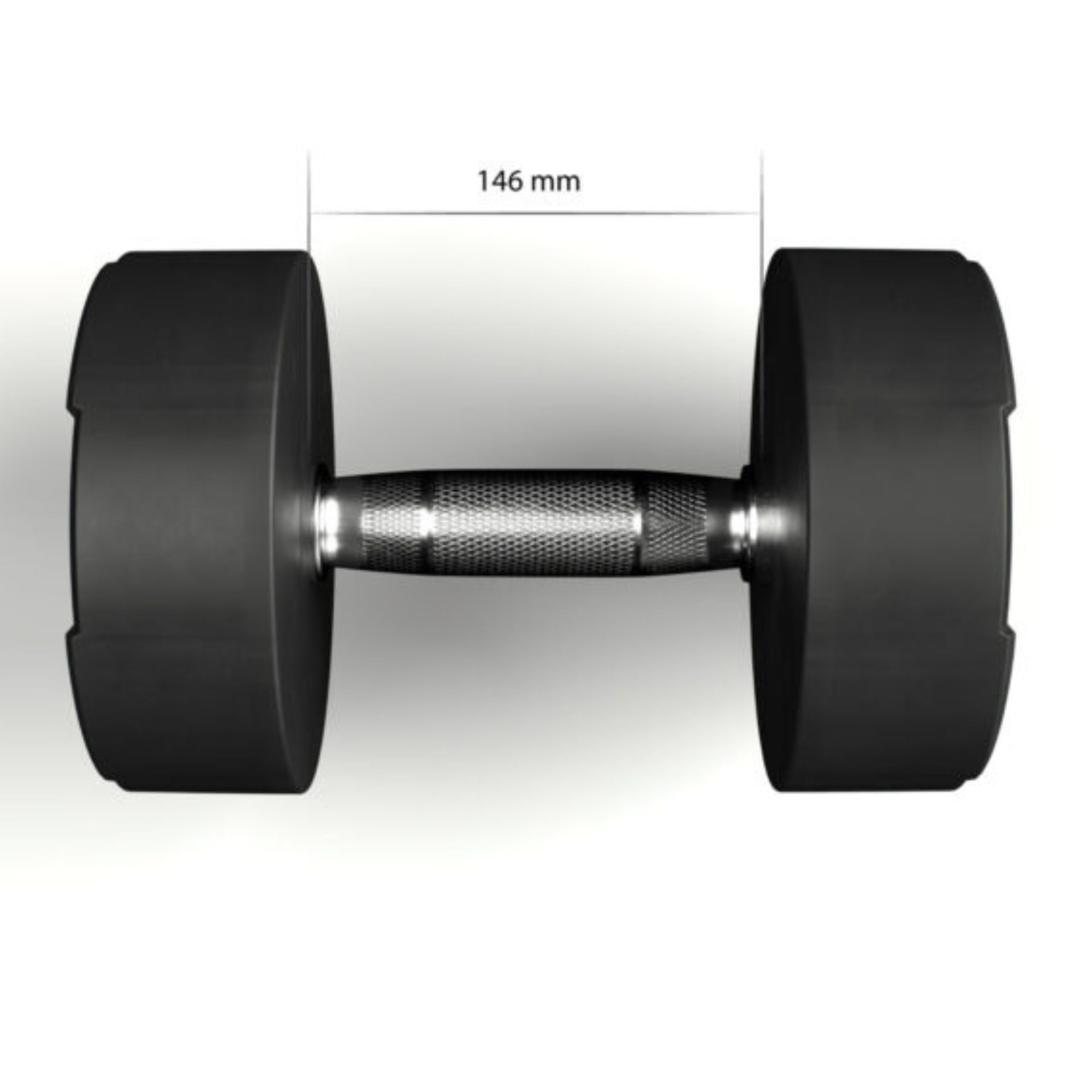 Ensemble d'haltères en uréthane Evolve Fitness Ultra Series (12,5 - 35 kg)