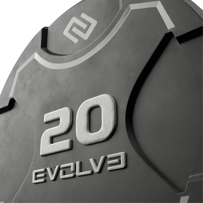 Evolve Fitness Ultra Series CPU Urethane Dumbbell Set (12,5 - 35 KG)