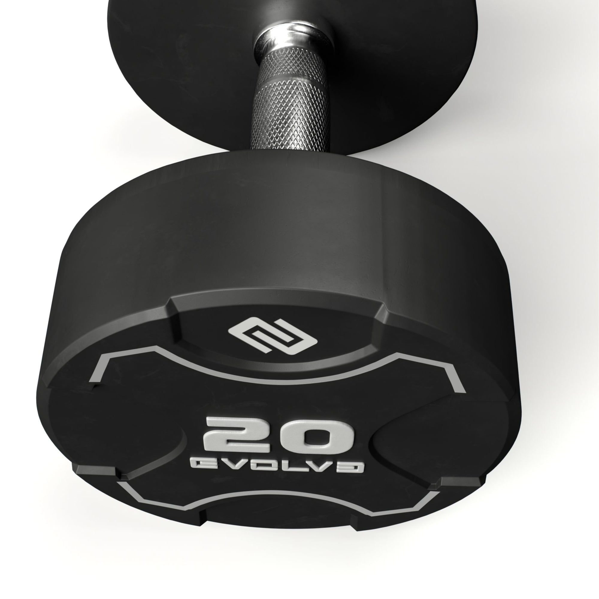 Ensemble d'haltères en uréthane Evolve Fitness Ultra Series (12,5 - 35 kg)