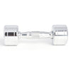 Evolve Fitness chrome dumbbell set met 10 stuks premium halters - 1-10 kg