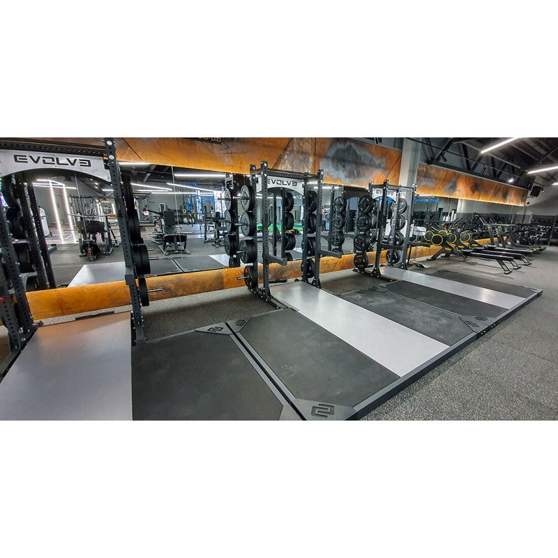 Plateforme d'haltérophilie pour power rack - Evolve Fitness PP-IN-100 - 310x205x10 cm