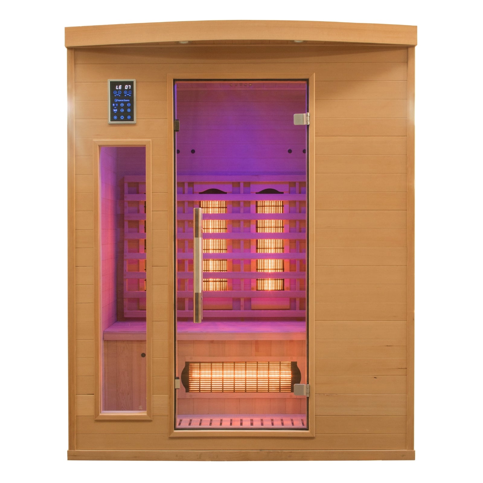 Sauna infrarouge pour 3 personnes - France Sauna Apollon Quartz 3 places