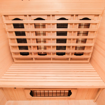 Sauna infrarouge pour 3 personnes - France Sauna Apollon Quartz 3 places