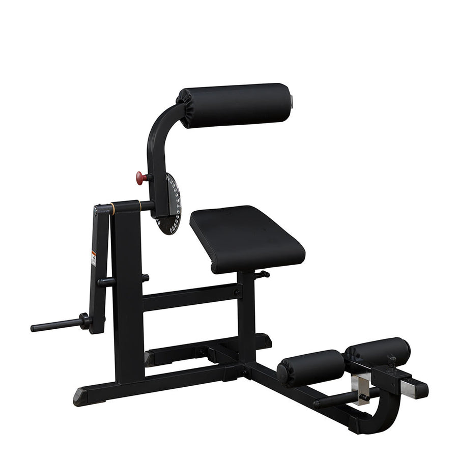Appareil d'extension abdominale et dorsale - Body-Solid GCAB360(B) - Chargement sur plaques