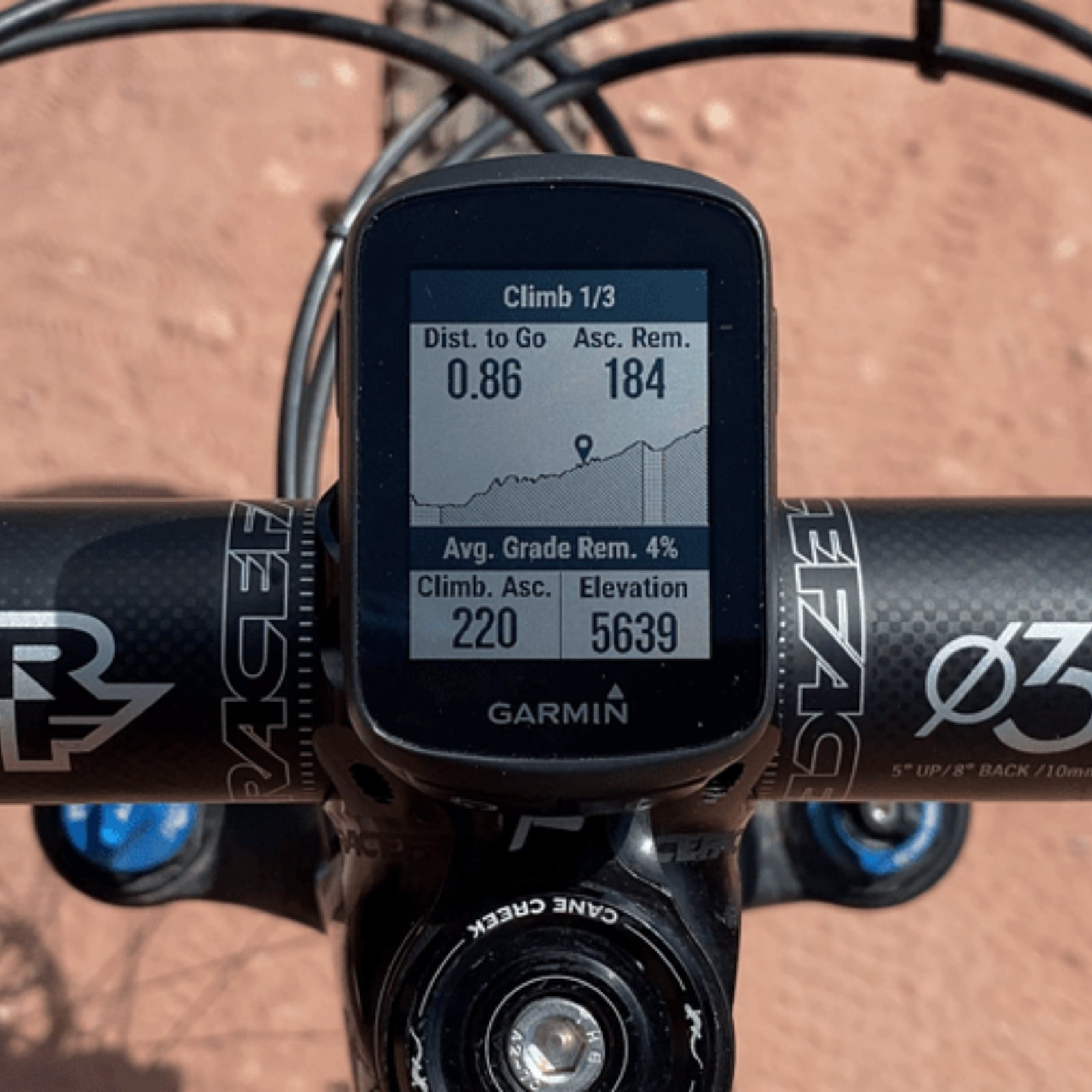 Garmin Edge 130 Plus MTB bundel - fietscomputer voor mountainbikes