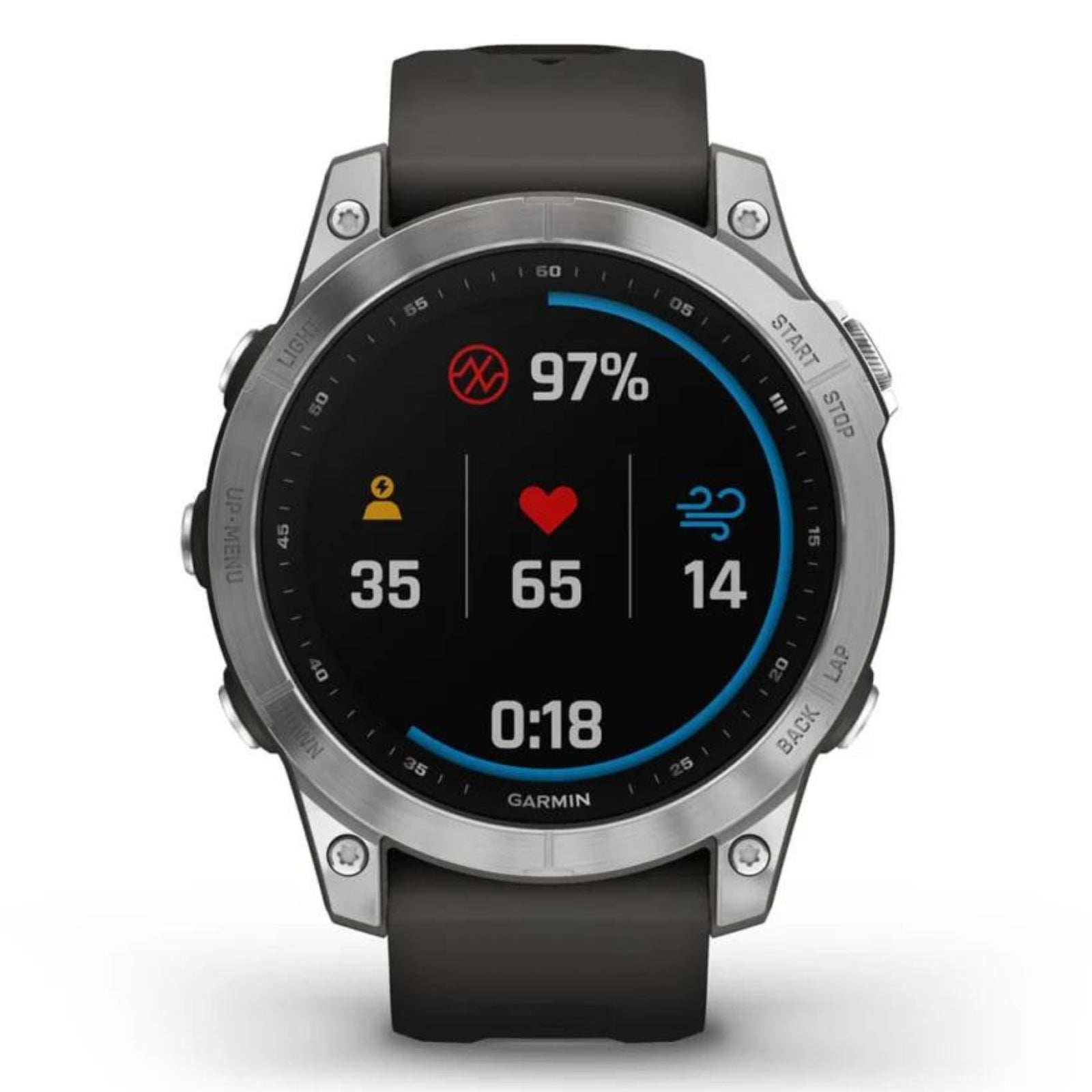 Garmin Fenix 7 Zilver Standard Edition - 42mm & 47mm - Multisport- & outdoor horloge