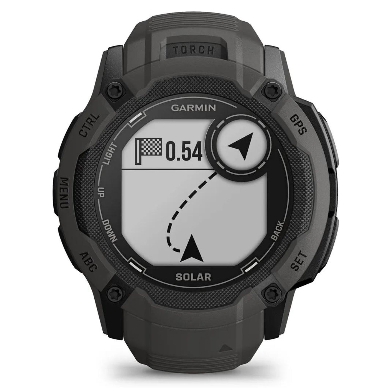 Garmin Instinct 2X Solar Graphite / Zwart - 50 mm - Robuuste smartwatch voor multisport & avontuur op zonne-energie