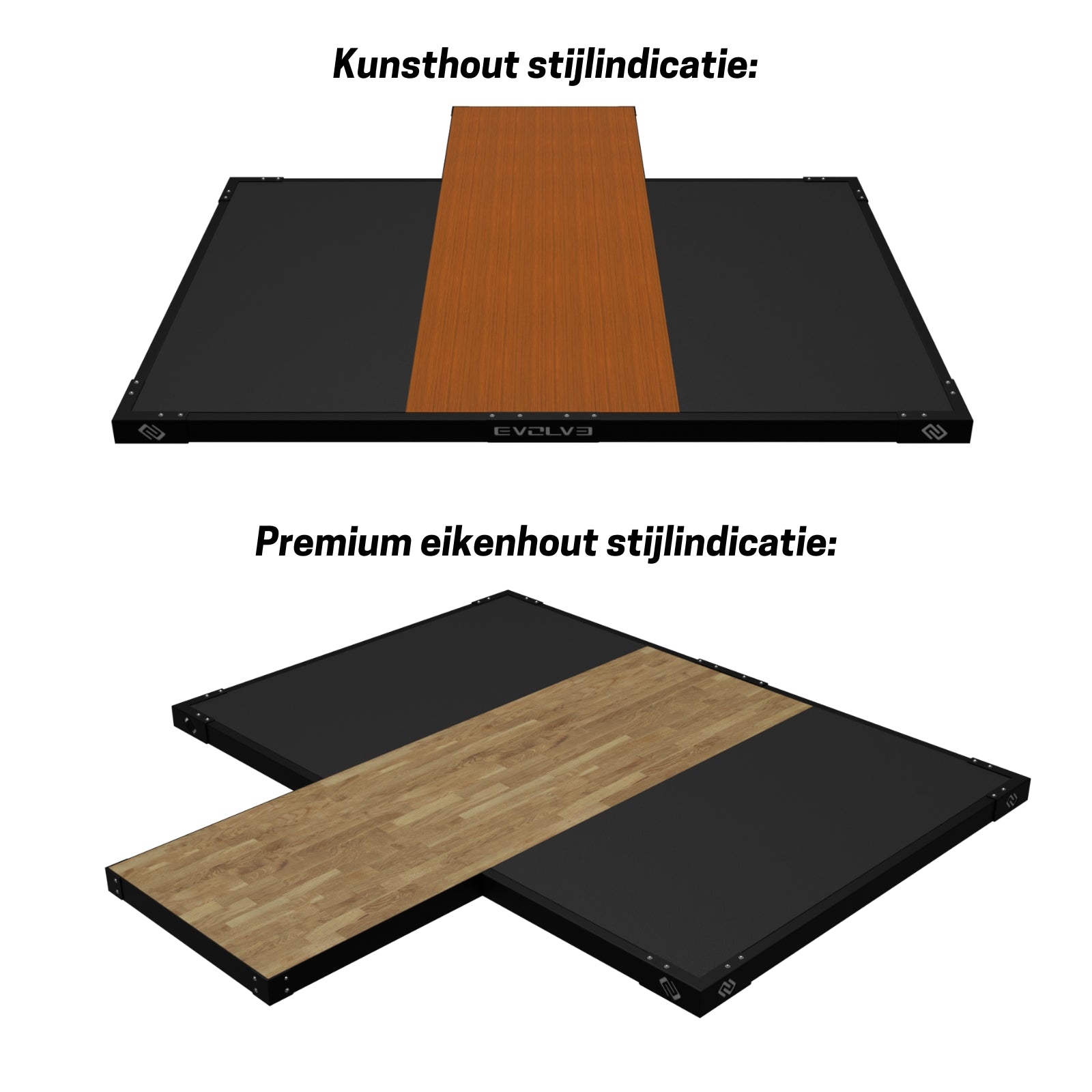 Plateforme d'haltérophilie pour power rack - Evolve Fitness PP-IN-100 - 310x205x10 cm