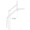 Goalrilla DC72EI Professionele Basketbalpaal (Inground) - In hoogte verstelbaar