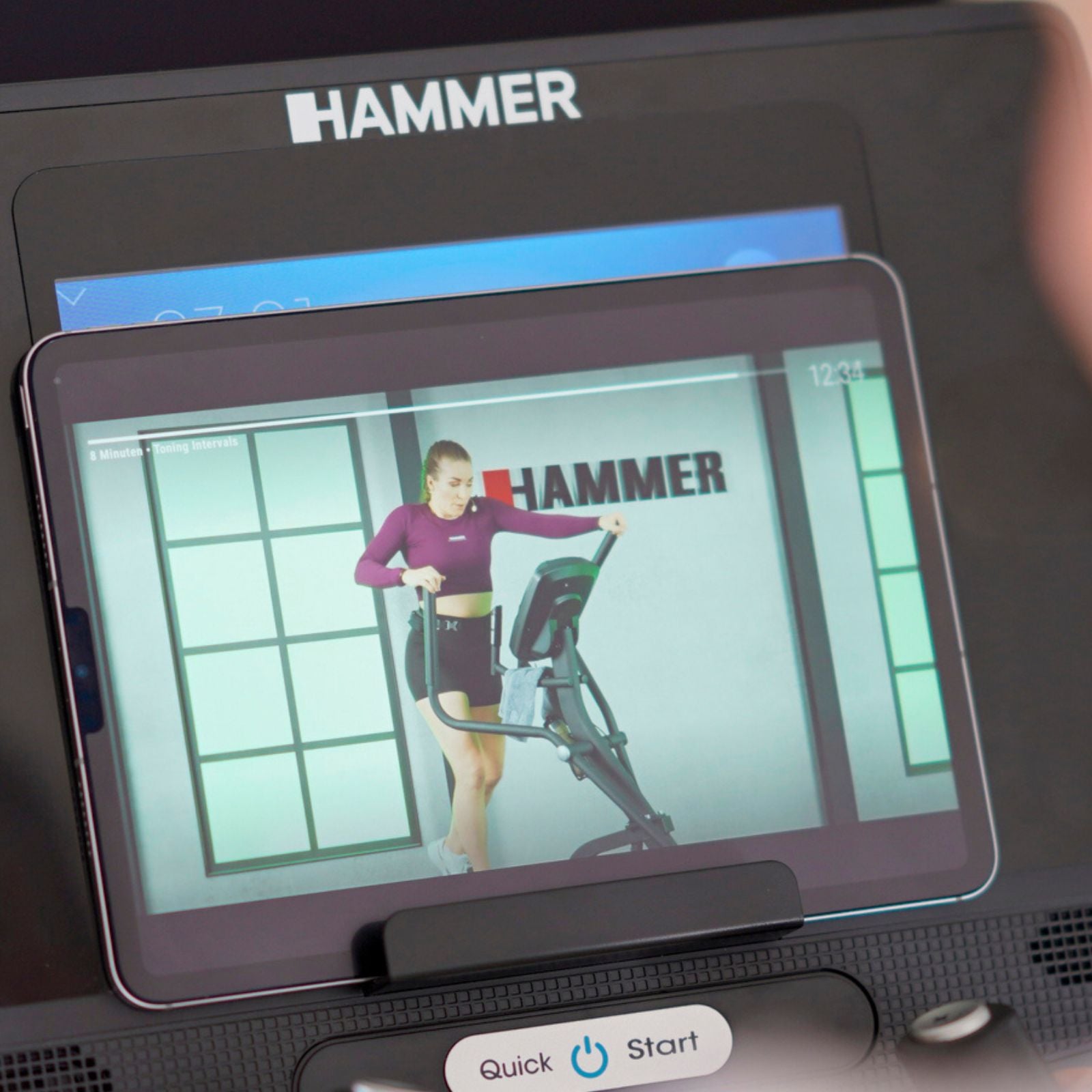Hammer Fly RX Crosstrainer - Met touchscreen console