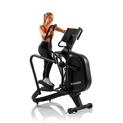 Vélo elliptique Hammer Fly RX - Avec console à écran tactile