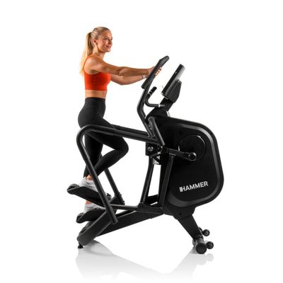Vélo elliptique Hammer Fly RX - Avec console à écran tactile
