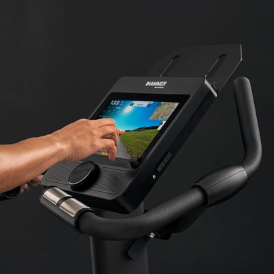 Hammer Maximum UB8000 professionele hometrainer met 10.1" touchscreen display