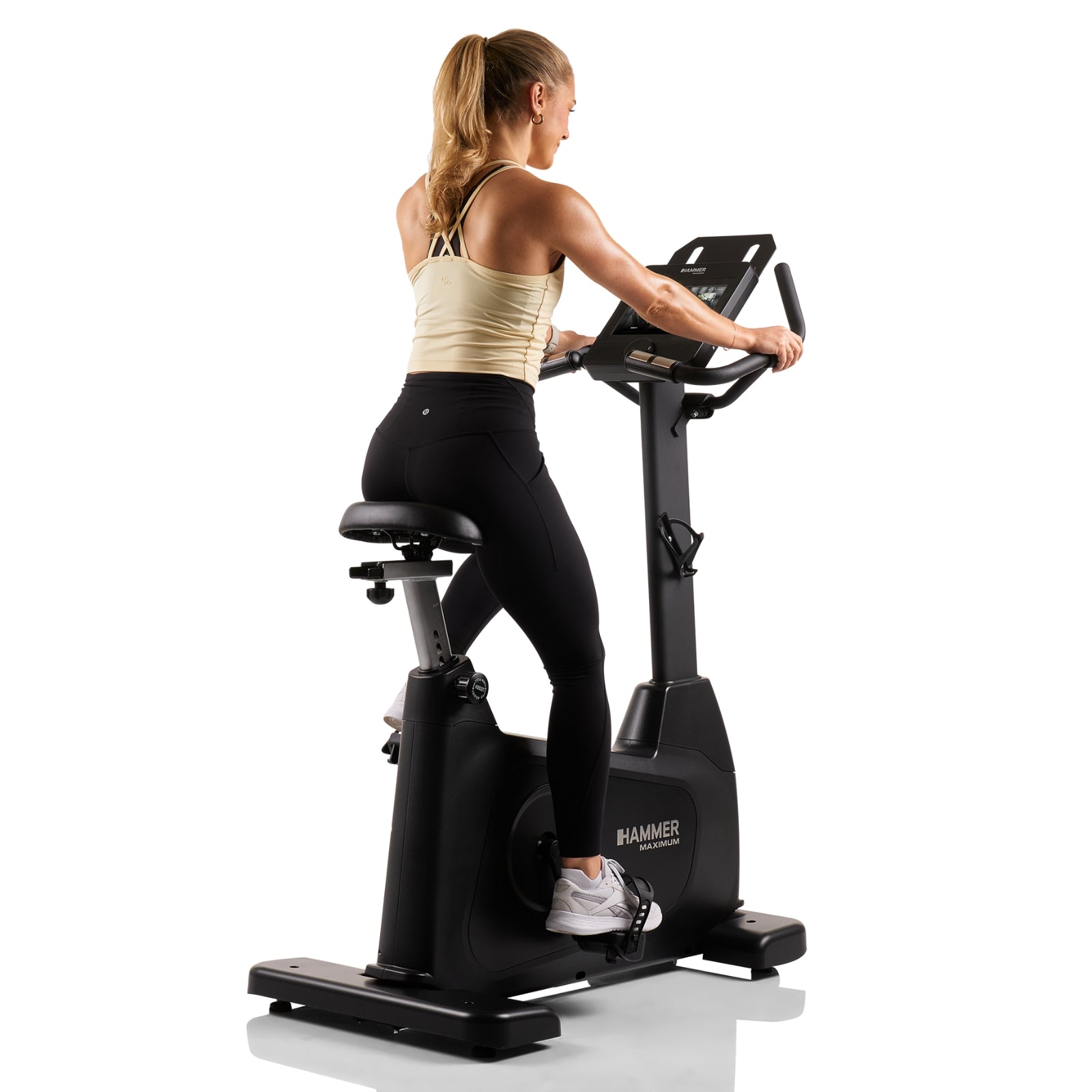 Hammer Maximum UB8000 professionele hometrainer met 10.1" touchscreen display