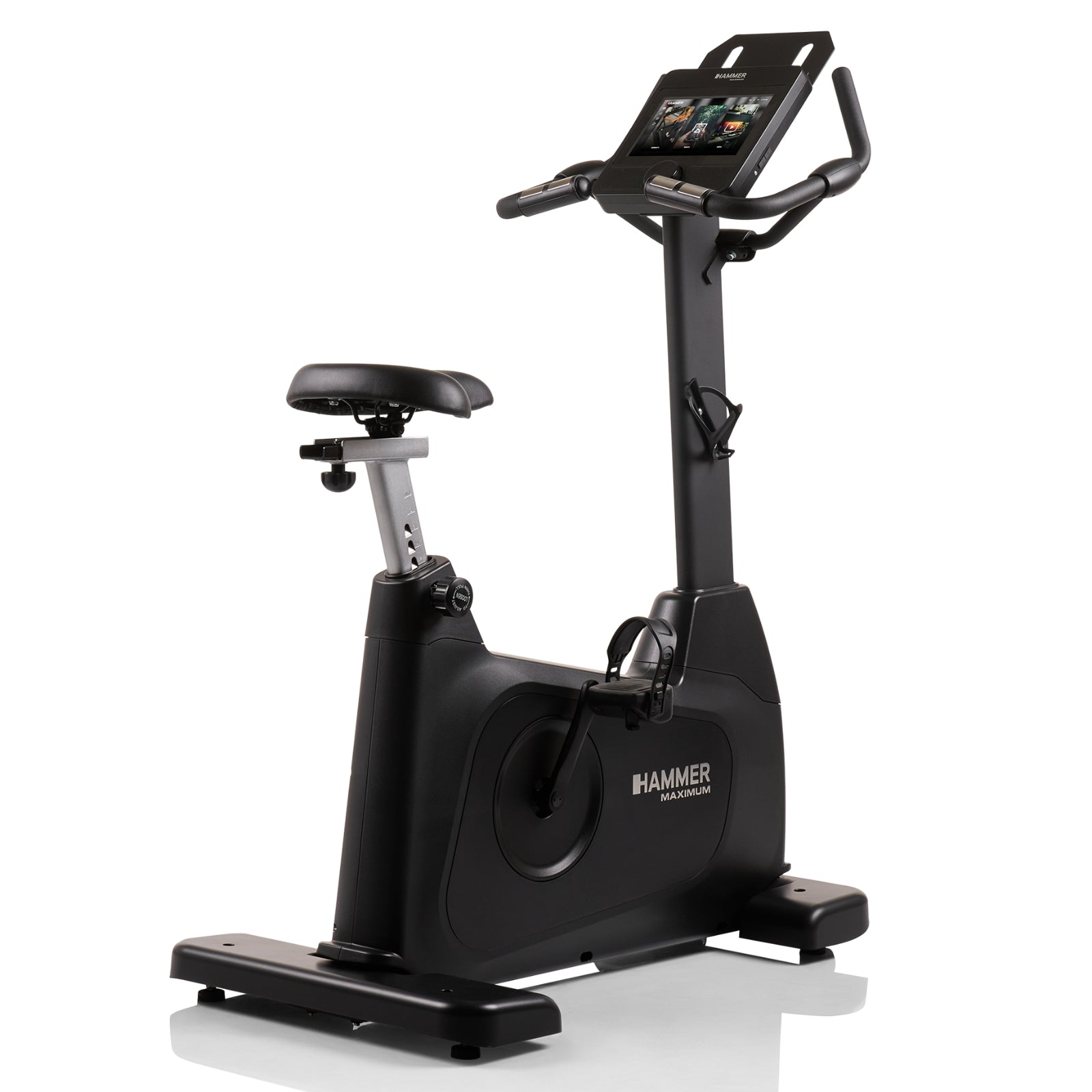 Hammer Maximum UB8000 professionele hometrainer met 10.1" touchscreen display