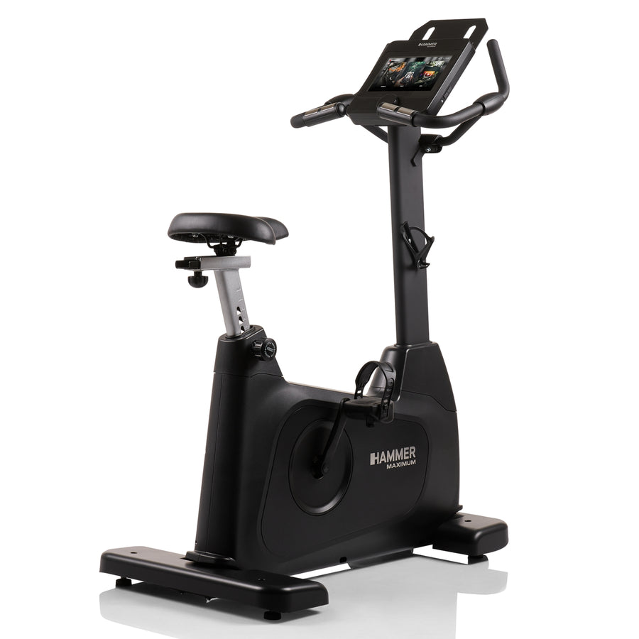 Hammer Maximum UB8000 professionele hometrainer met 10.1" touchscreen display