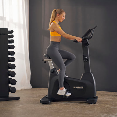 Hammer Maximum UB8000 professionele hometrainer met 10.1" touchscreen display